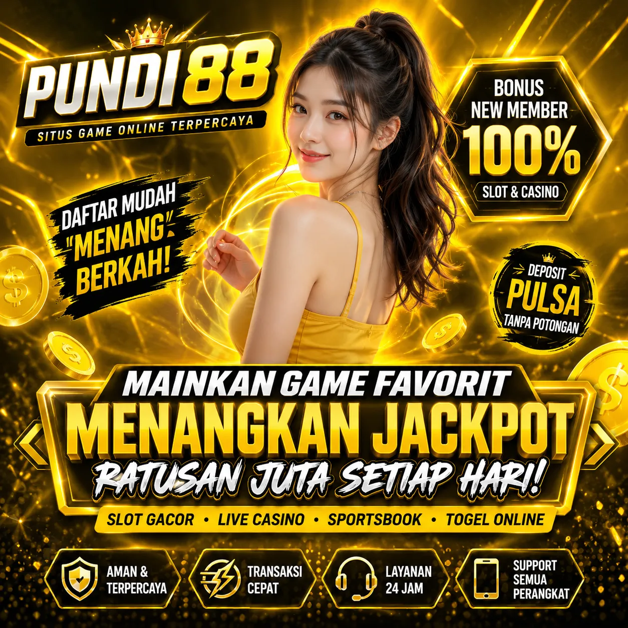 PUNDI88 Banner